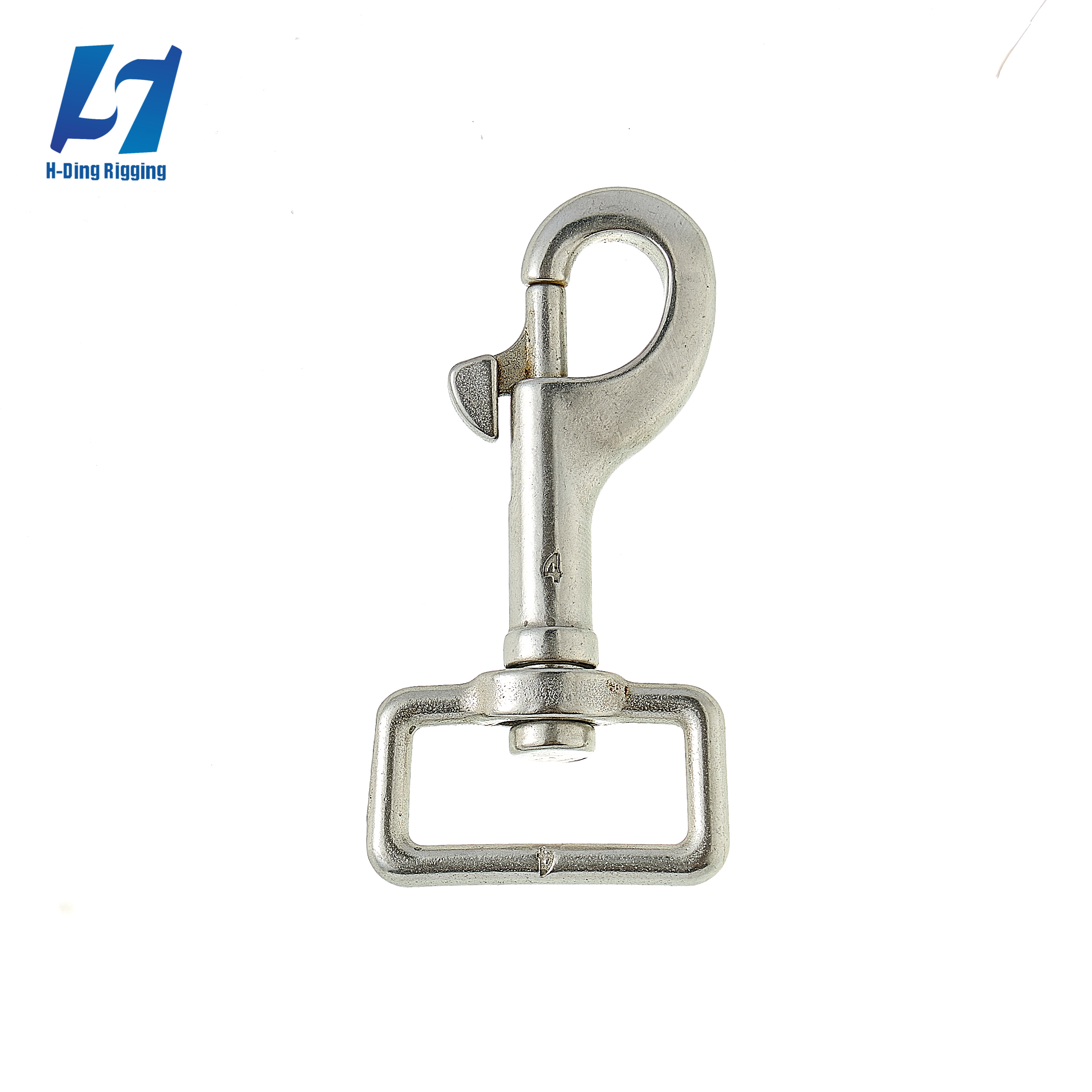 HD-SS62 STAINLESS STEEL SQUARE RING SWIVEL SNAP HOOK