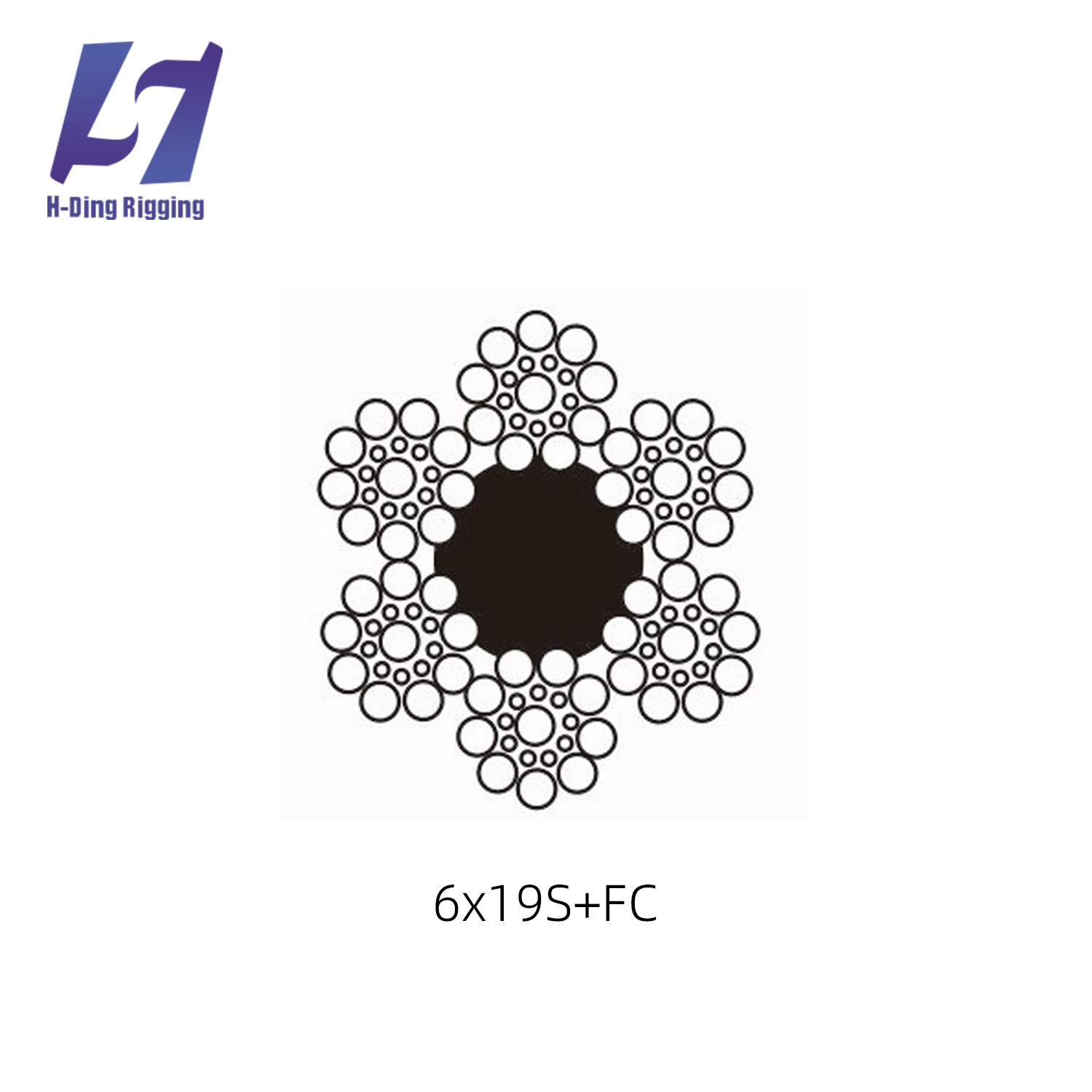 HD-R05 LINE CONTACTED STEEL WIRE ROPE 