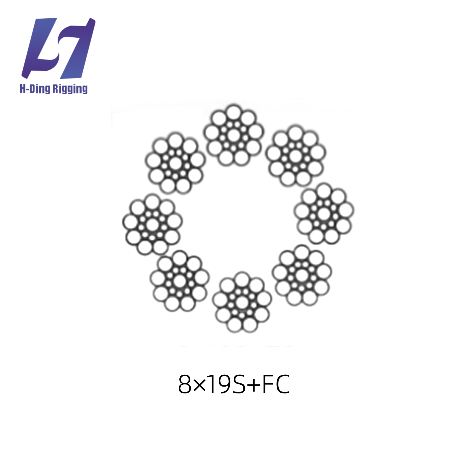 HD-R12 LINE CONTACTED ELEVATOR STEEL WIRE ROPE
